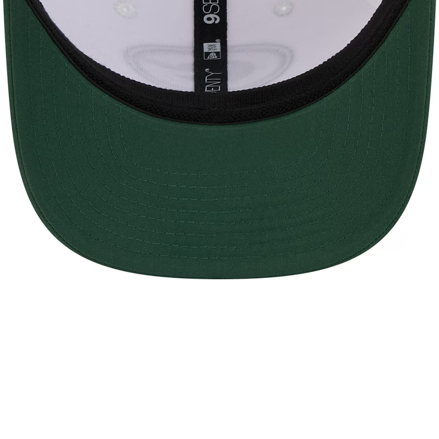 GREEN BAY PACKERS 2024 NFL TRAINING CAMP 9SEVENTY STRETCH SNAP TRUCKER HAT - WHITE