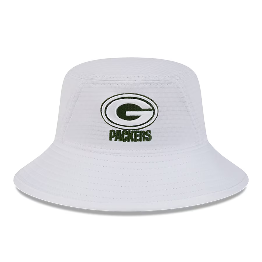 GREEN BAY PACKERS 2024 NFL TRAINING CAMP BUCKET HAT - WHITE