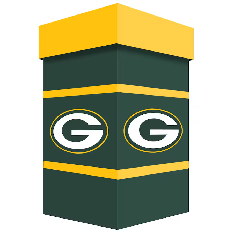 GREEN BAY PACKERS 24OZ CERAMIC STEIN CUP WITH GIFT BOX