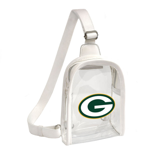 GREEN BAY PACKERS CLEAR STADIUM MINI SLING BAG