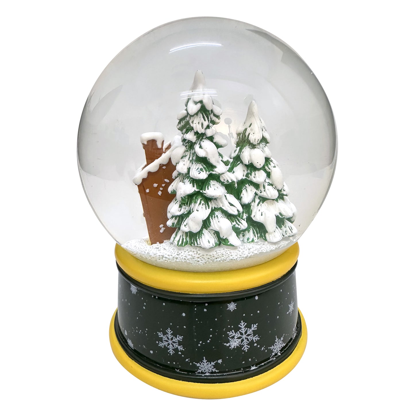 GREEN BAY PACKERS GINGERBREAD HOUSE SNOW GLOBE