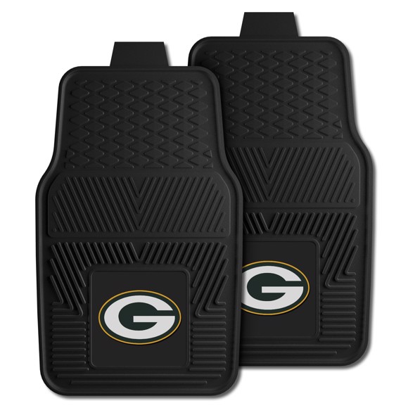 GREEN BAY PACKERS VINYL CAR MAT SET