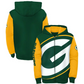 GREEN BAY PACKERS YOUTH POSTER BOARD FULL -ZIP HOODED SWEATSHIRT