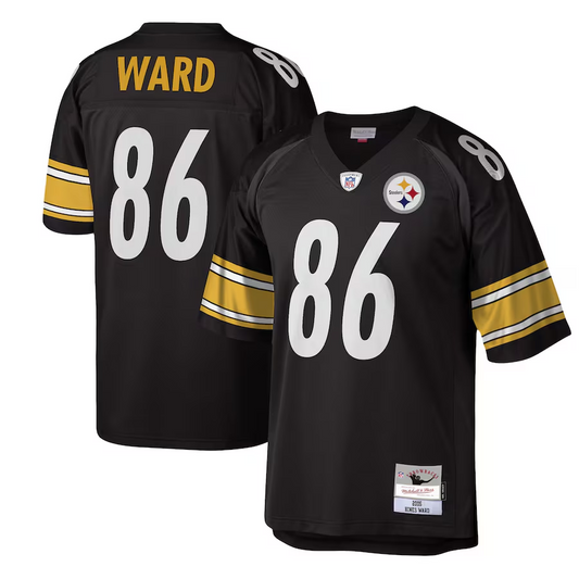 HINES WARD STEELERS MEN'S MITCHELL & NESS PREMIER JERSEY