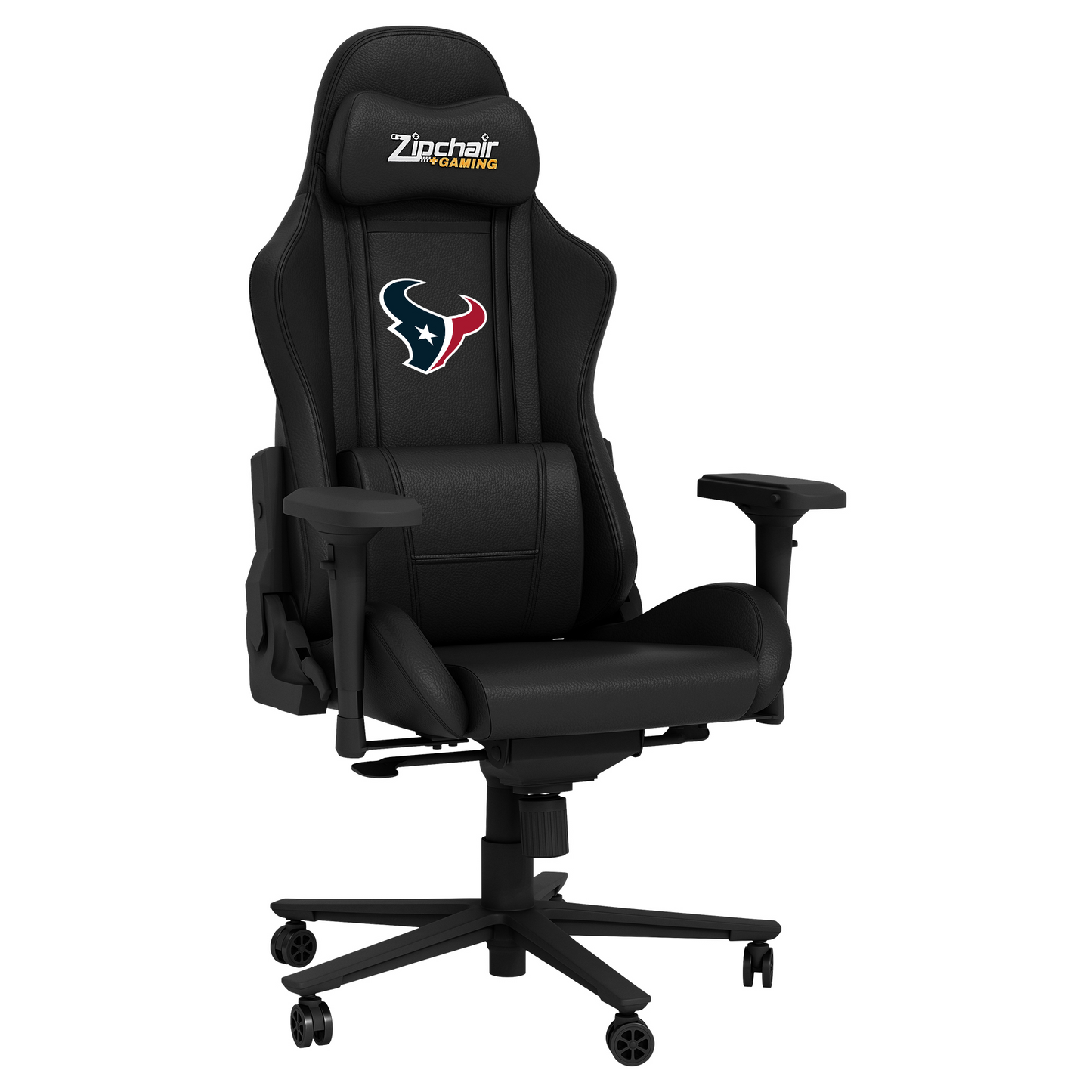 HOUSTON TEXANS XPRESSION PRO GAMING CHAIR WITH PRIMARY LOGO