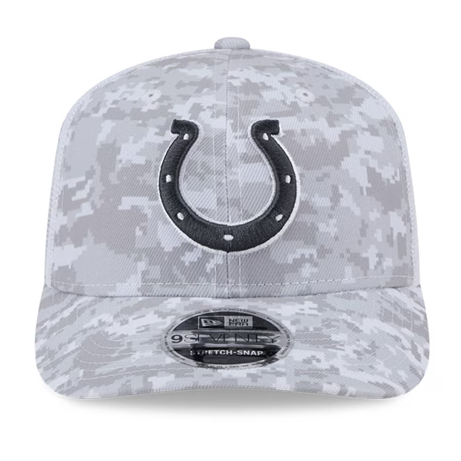 INDIANAPOLIS COLTS 2024 NFL SALUTE TO SERVICE 9SEVENTY STRETCH-SNAPBACK HAT