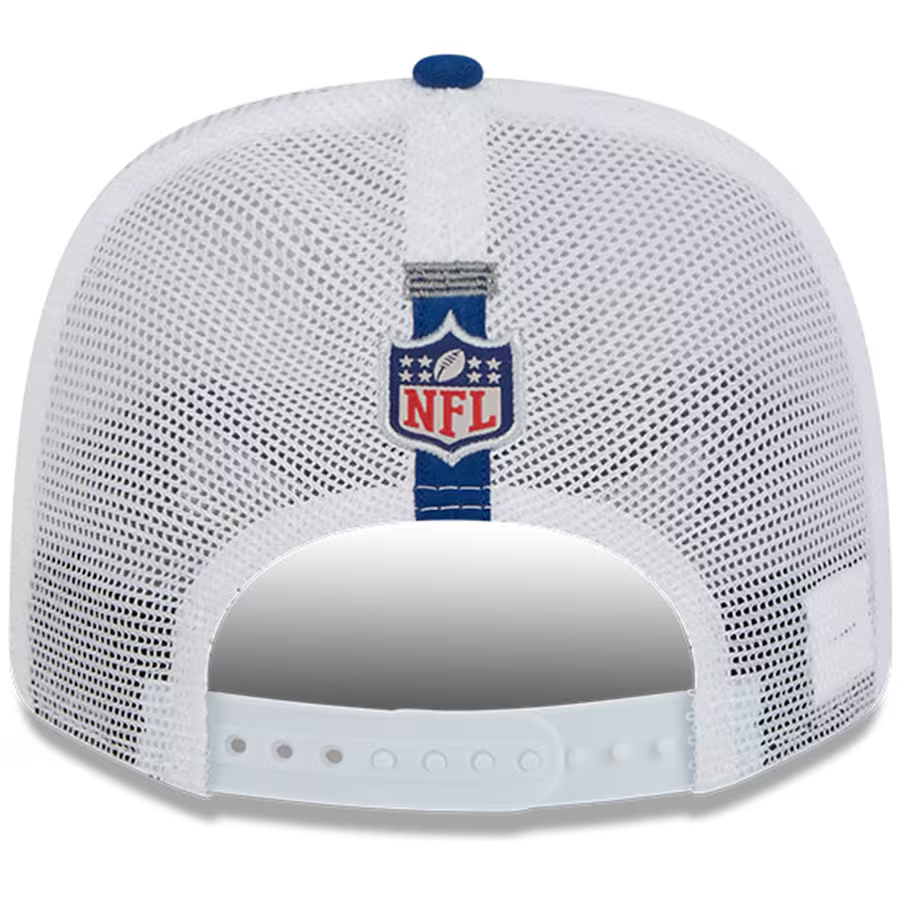 INDIANAPOLIS COLTS 2024 NFL TRAINING CAMP 9SEVENTY STRETCH SNAP TRUCKER HAT - WHITE