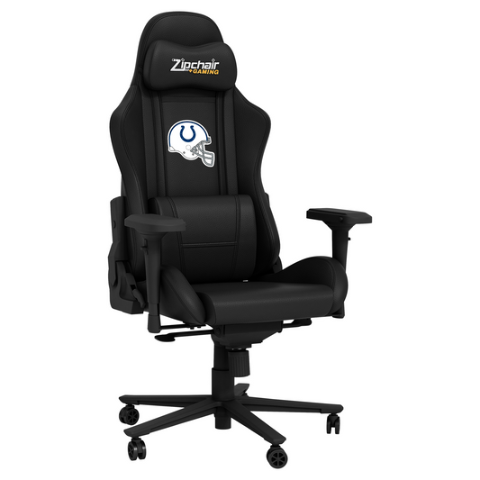 INDIANAPOLIS COLTS XPRESSION PRO GAMING CHAIR WITH HELMET LOGO