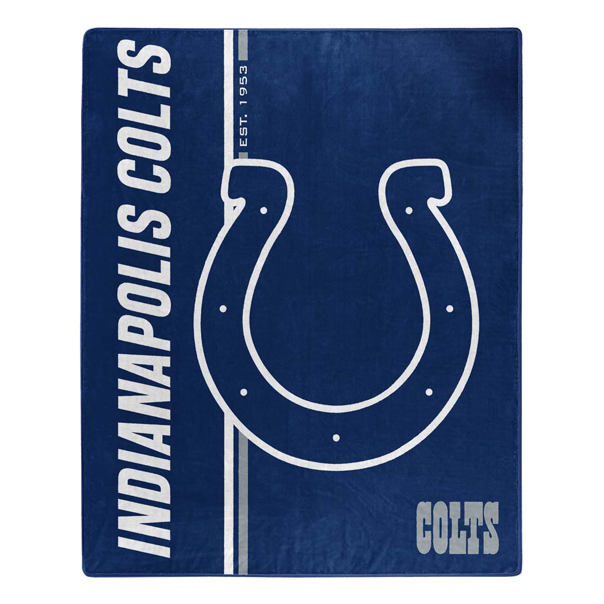 INDIANAPOLIS COLTS L-SIDE 50"X60" RASCHEL THROW BLANKET