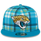 JACKSONVILLE JAGUARS 2024 NFL SIDELINE STATEMENT 9FIFTY SNAPBACK HAT - BLUE