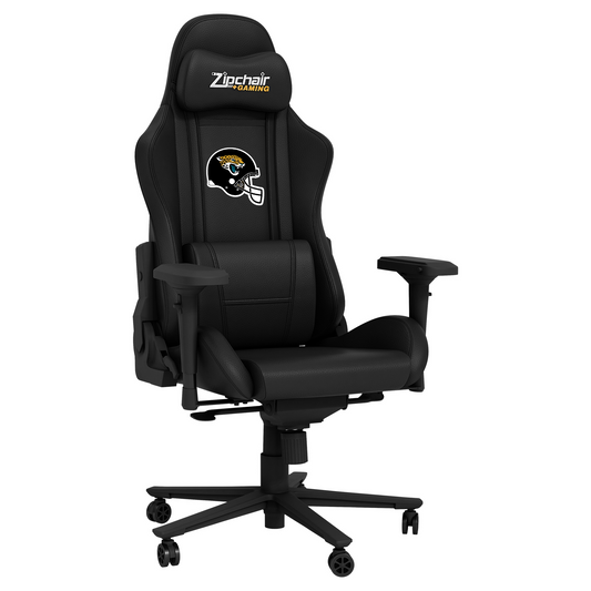 JACKSONVILLE JAGUARS XPRESSION PRO GAMING CHAIR WITH HELMET LOGO