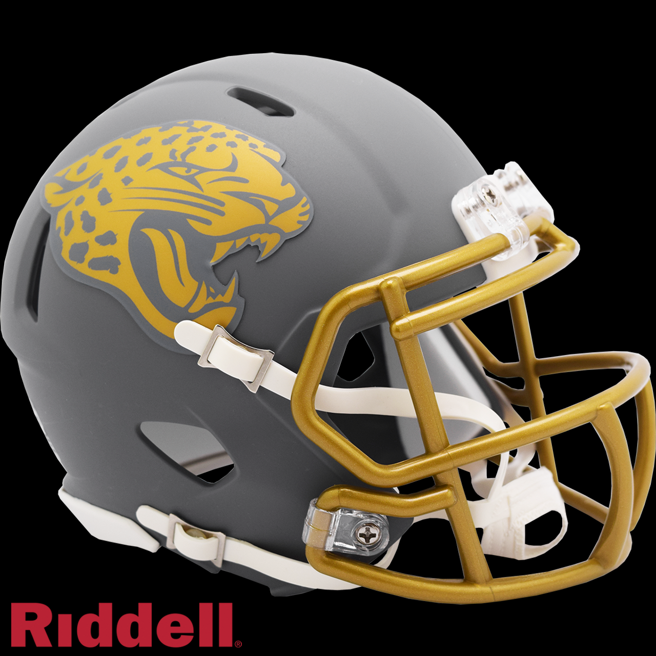 JACKSONVILLE JAGUARS RIDDELL MINI SPEED HELMET - SLATE