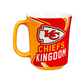 KANSAS CITY CHIEFS 14OZ CERAMIC MUG WITH MATCHING BOX