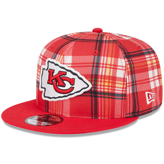 KANSAS CITY CHIEFS 2024 NFL SIDELINE STATEMENT 9FIFTY SNAPBACK HAT - RED