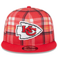 KANSAS CITY CHIEFS 2024 NFL SIDELINE STATEMENT 9FIFTY SNAPBACK HAT - RED