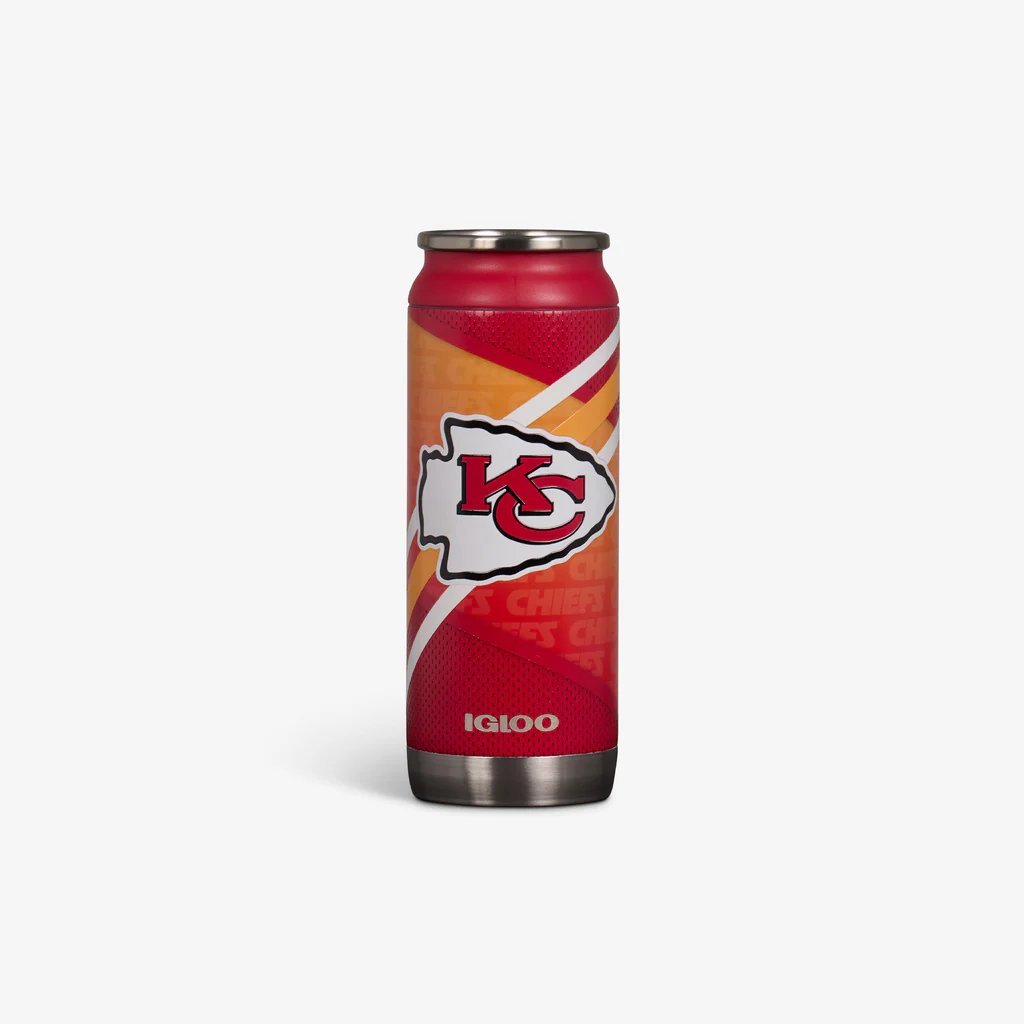 KANSAS CITY CHIEFS IGLOO 16OZ REUSABLE CAN