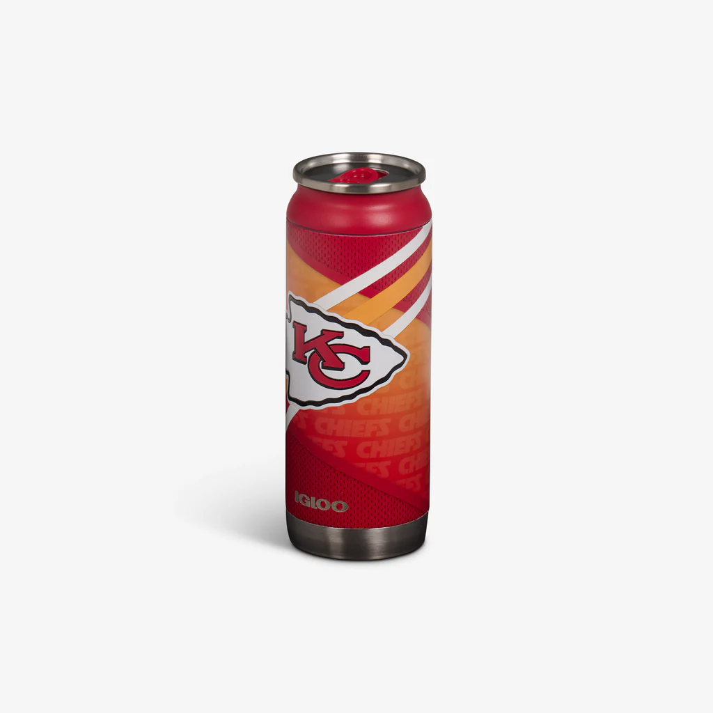 KANSAS CITY CHIEFS IGLOO 16OZ REUSABLE CAN