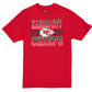 KANSAS CITY CHIEFS MEN'S SPORTS NIGHT T-SHIRT - RED