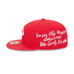 KANSAS CITY CHIEFS TEAM VERBIAGE 59FIFTY FITTED HAT - RED