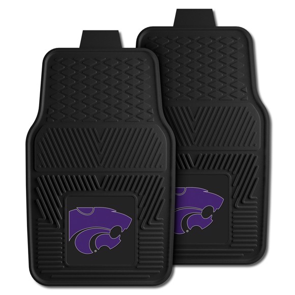 KANSAS STATE WILDCATS VINYL CAR MAT SET