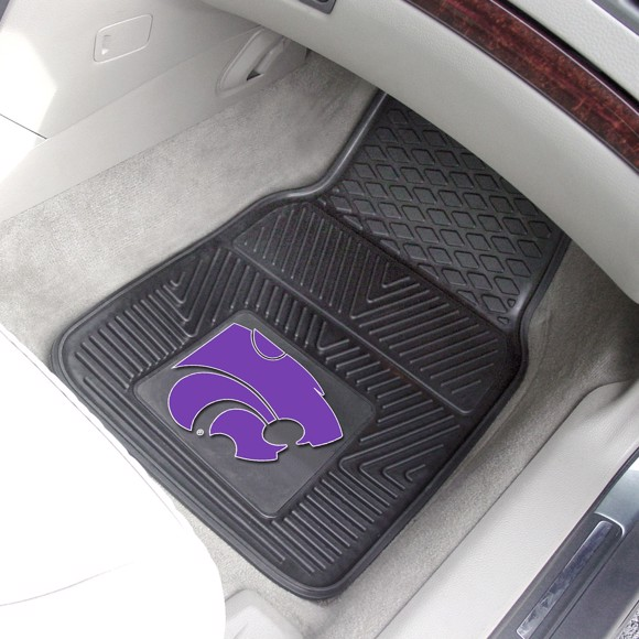 KANSAS STATE WILDCATS VINYL CAR MAT SET