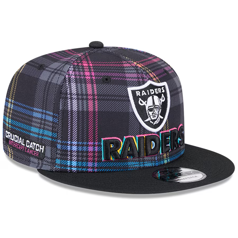 LAS VEGAS RAIDERS 2024 NFL CRUCIAL CATCH 9FIFTY SNAPBACK HAT