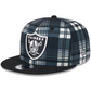 LAS VEGAS RAIDERS 2024 NFL SIDELINE STATEMENT 9FIFTY SNAPBACK HAT - BLACK