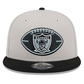 LAS VEGAS RAIDERS 2024 NFL SIDELINE HISTORIC 9FIFTY SNAPBACK HAT - STONE/BLACK