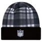 LAS VEGAS RAIDERS 2024 NFL SIDELINE STATEMENT CUFFED KNIT BEANIE - BLACK