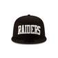 LAS VEGAS RAIDERS BASIC ARCHED 9FIFTY SNAPBACKHAT