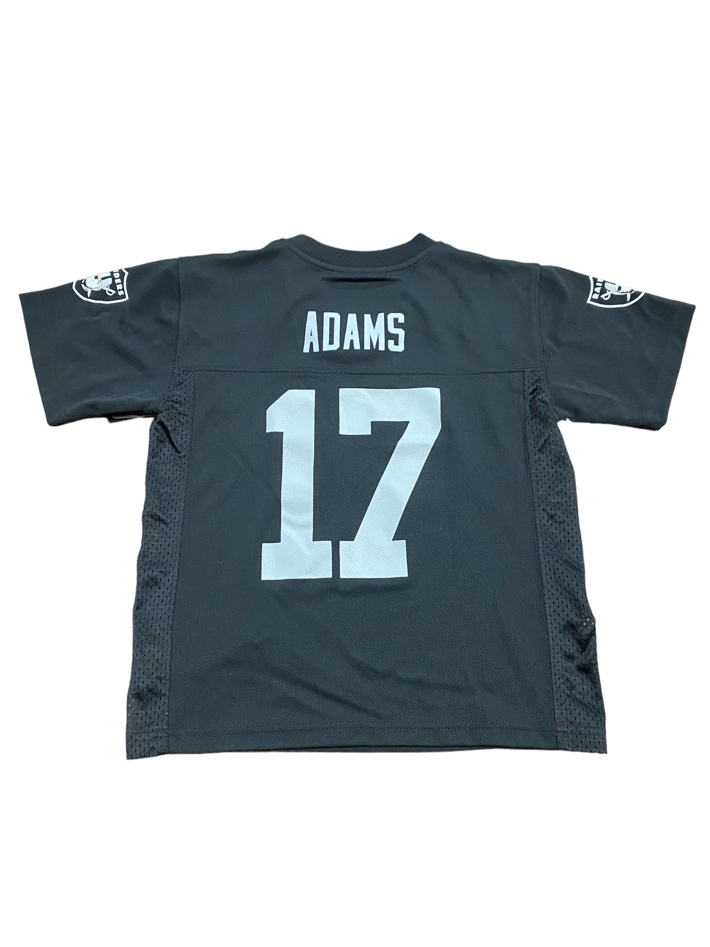 LAS VEGAS RAIDERS DAVANTE ADAMS YOUTH MID TIER JERSEY - BLACK