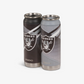 LAS VEGAS RAIDERS HOME & AWAY IGLOO 16OZ REUSABLE CAN 2-PACK