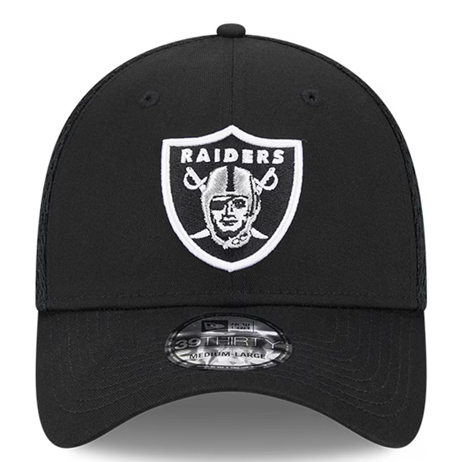 LAS VEGAS RAIDERS MAIN NEO 39THIRTY FLEX FIT HAT