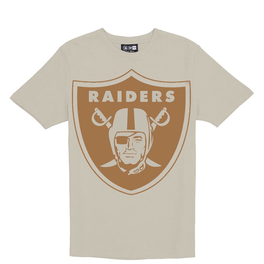 LAS VEGAS RAIDERS MEN'S COLOR PACK T-SHIRT - STONE/LIGHT BRONZE