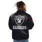 LAS VEGAS RAIDERS MEN'S OPTION ROUTE COACHES JACKET