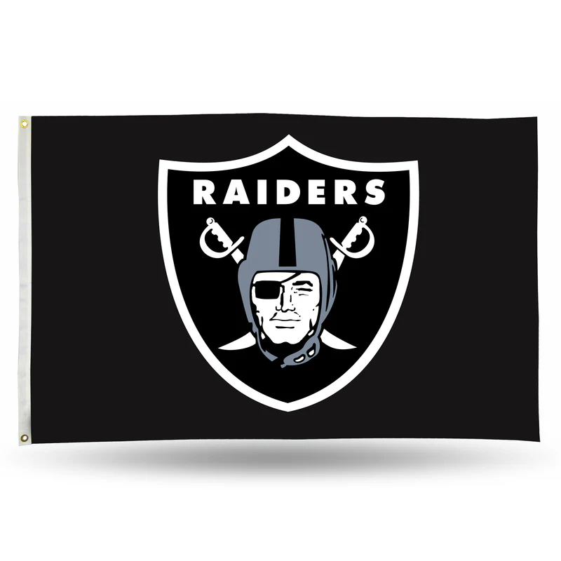 LAS VEGAS RAIDERS SINGLE SIDED 3'X5' FLAG