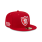 LAS VEGAS RAIDERS SUPER BOWL PATCH XVIII 59FIFTY FITTED - SCARLET