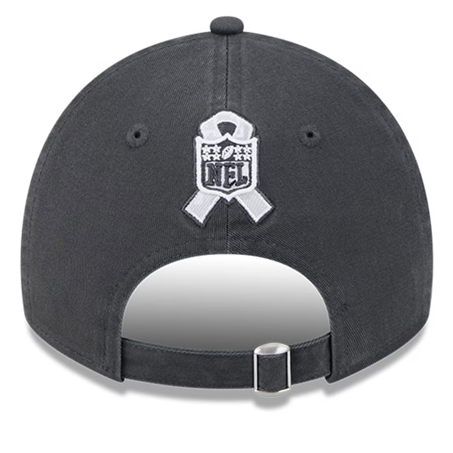 LAS VEGAS RAIDERS WOMEN'S 2024 NFL SALUTE TO SERVICE 9TWENTY ADJUSTABLE HAT