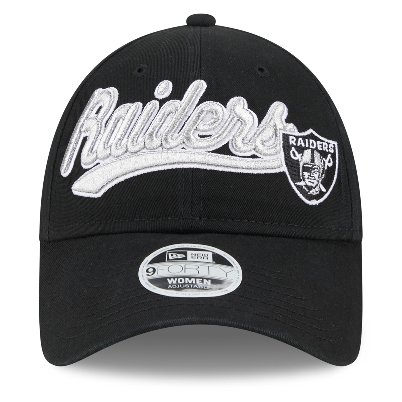 Las Vegas RAIDERS NFL logo shine 9FIFTY black cap