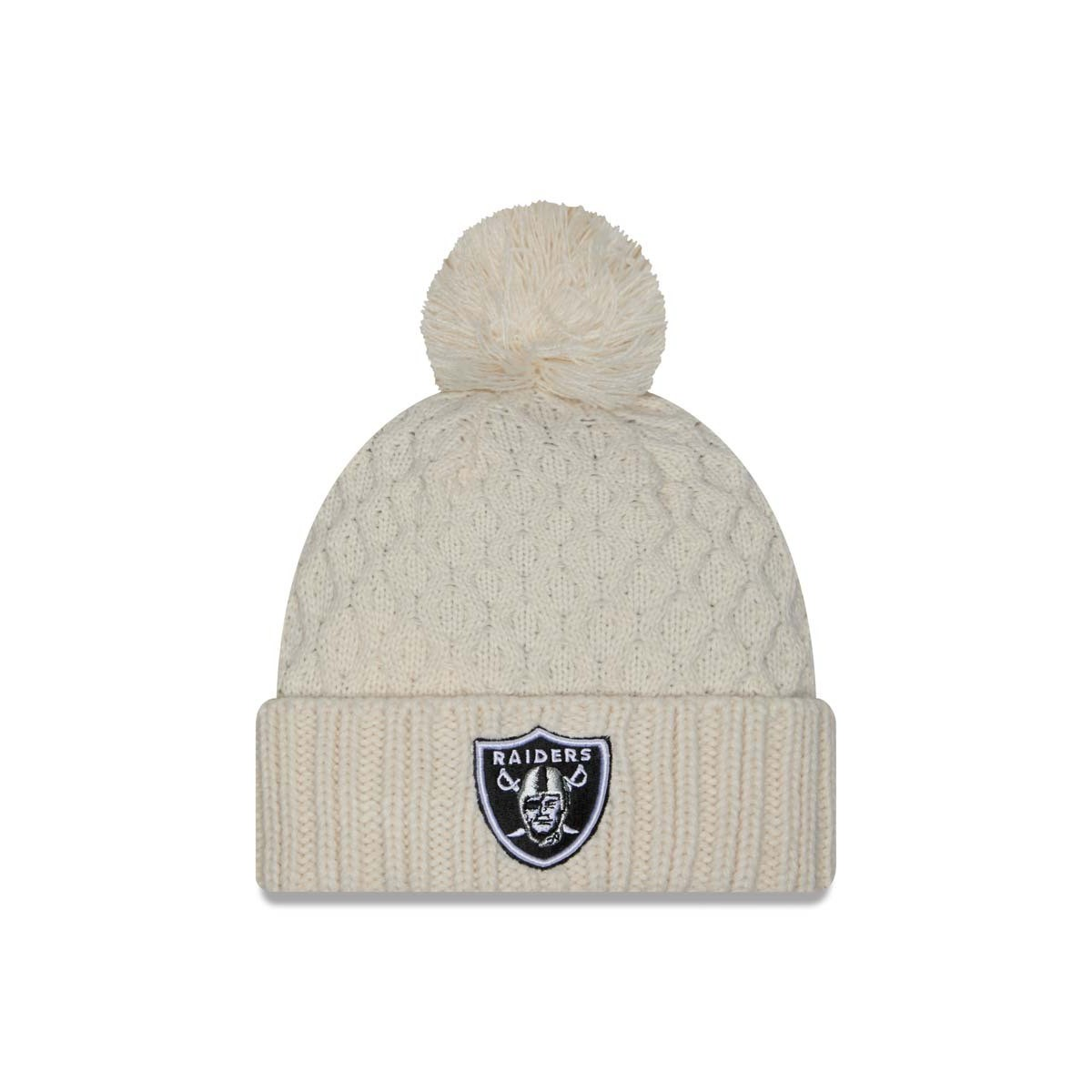 LAS VEGAS RAIDERS WOMEN'S CHUNKY CUFFED KNIT