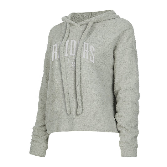 LAS VEGAS RAIDERS WOMEN'S VENTURA CHENILLE PULLOVER HOODED SWEATSHIRT