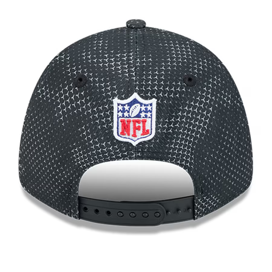 LAS VEGAS RAIDERS YOUTH 2024 NFL SIDELINE 9FORTY STRETCH-SNAP ADJUSTABLE HAT