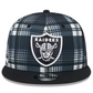 LAS VEGAS RAIDERS YOUTH 2024 NFL SIDELINE STATEMENT 9FIFTY SNAPBACK HAT - BLACK