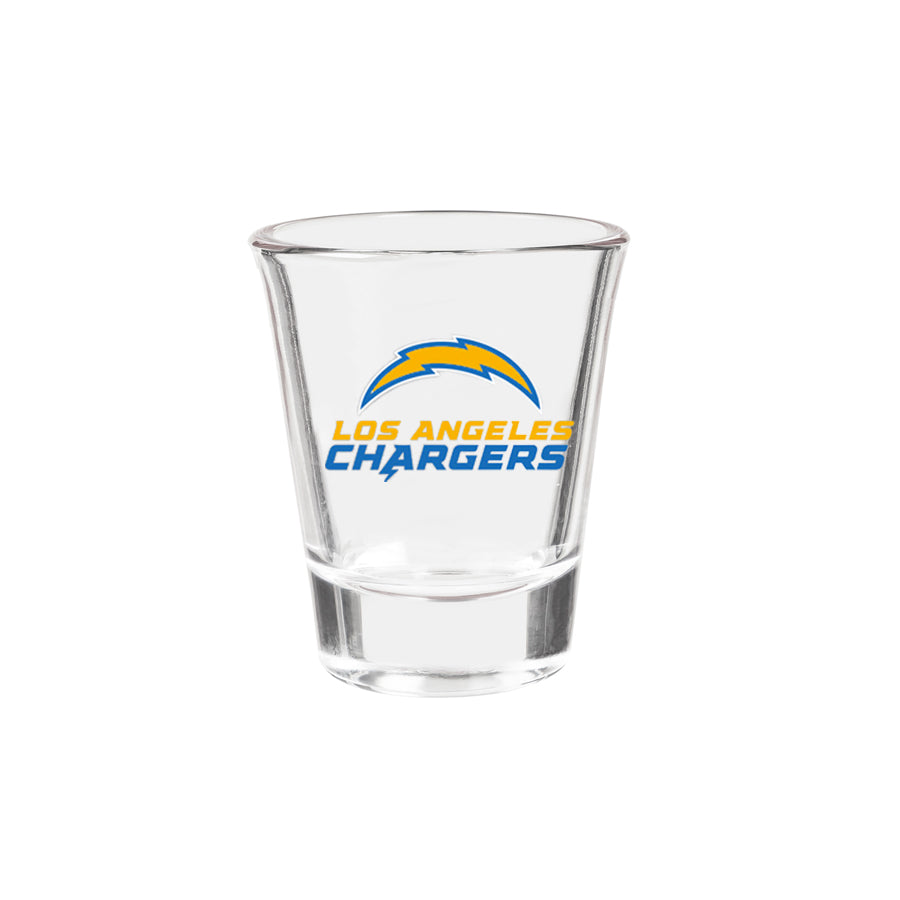 LOS ANGELES CHARGERS 2 OZ. TEAM SHOT GLASS - GLASS