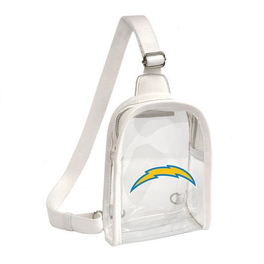 LOS ANGELES CHARGERS CLEAR STADIUM MINI SLING BAG