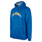 LOS ANGELES CHARGERS MEN'S 2024 NFL SIDELINE 3RD DOWN PLAID PULLOVER HOODED SWEATSHIRT