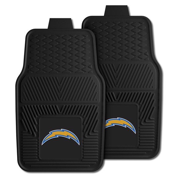 LOS ANGELES CHARGERS VINYL CAR MAT SET