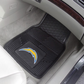 LOS ANGELES CHARGERS VINYL CAR MAT SET