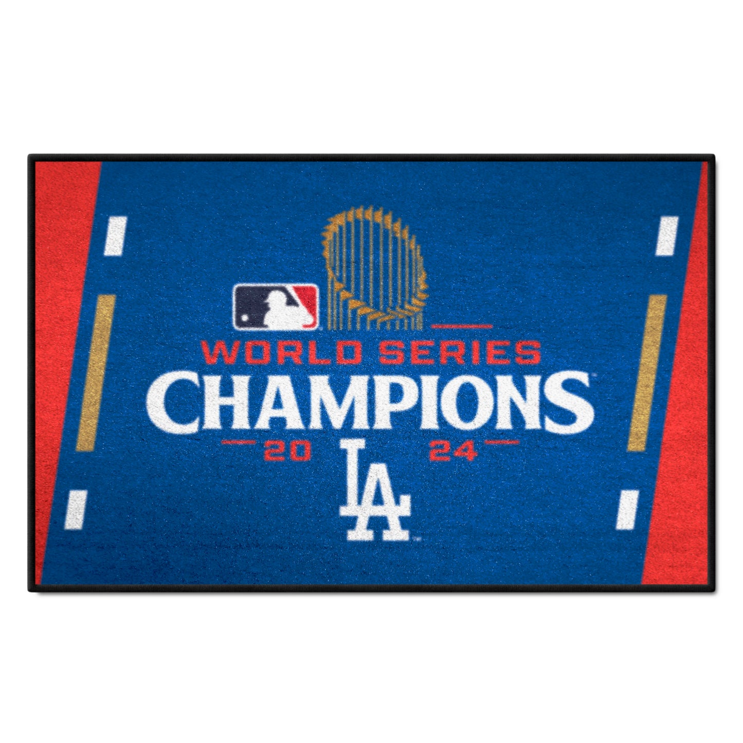 LOS ANGELES DODGERS 2024 MLB WORLD SERIES CHAMPIONS 19"X30" STARTER RUG