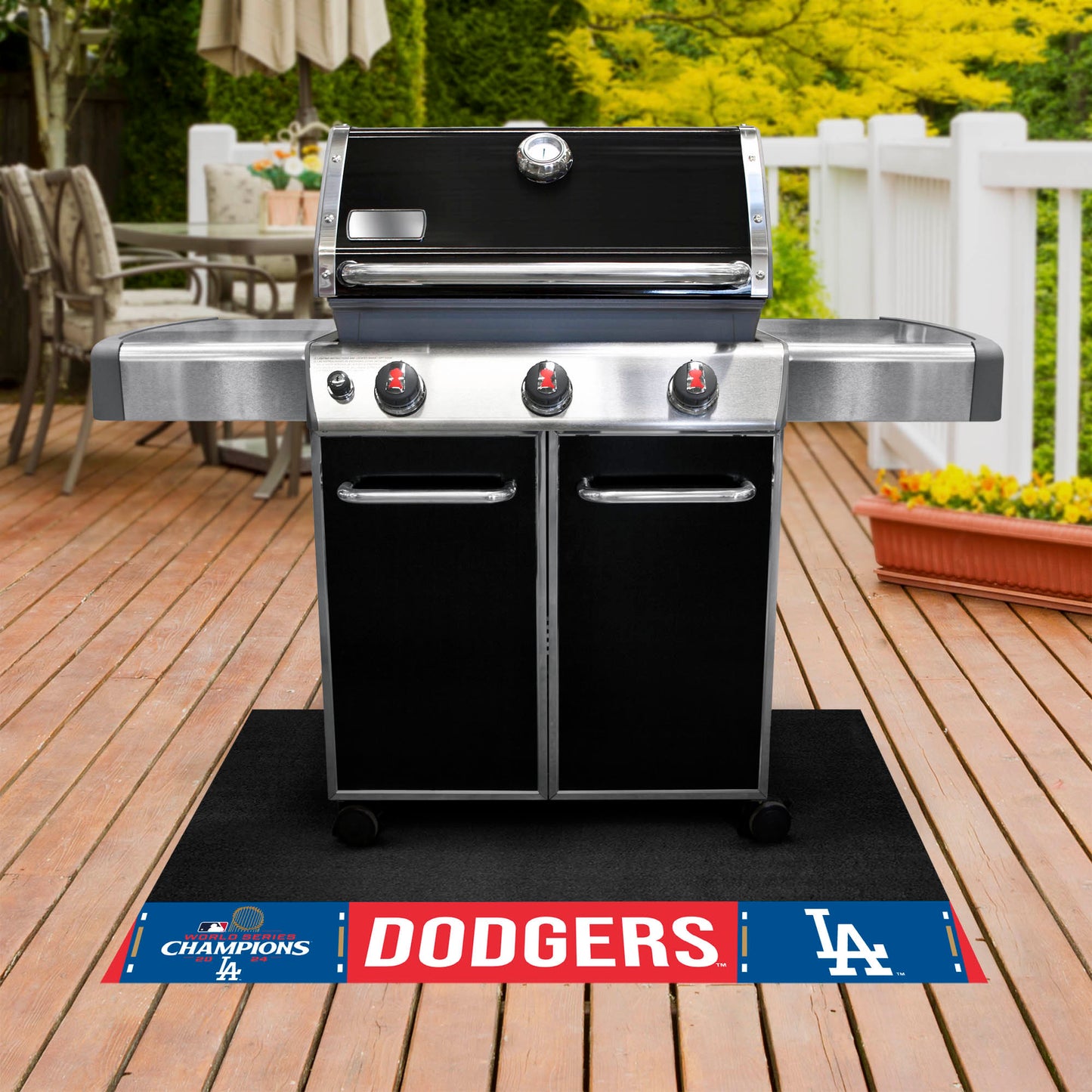 LOS ANGELES DODGERS 2024 MLB WORLD SERIES CHAMPIONS 26" X 42" GRILL MAT